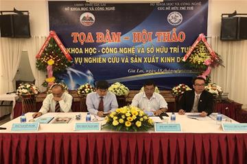 Tiến Nông tham dự hội thảo Khoa học - Công nghệ và Sở hữu trí tuệ phục vụ nghiên cứu và sản xuất kinh doanh