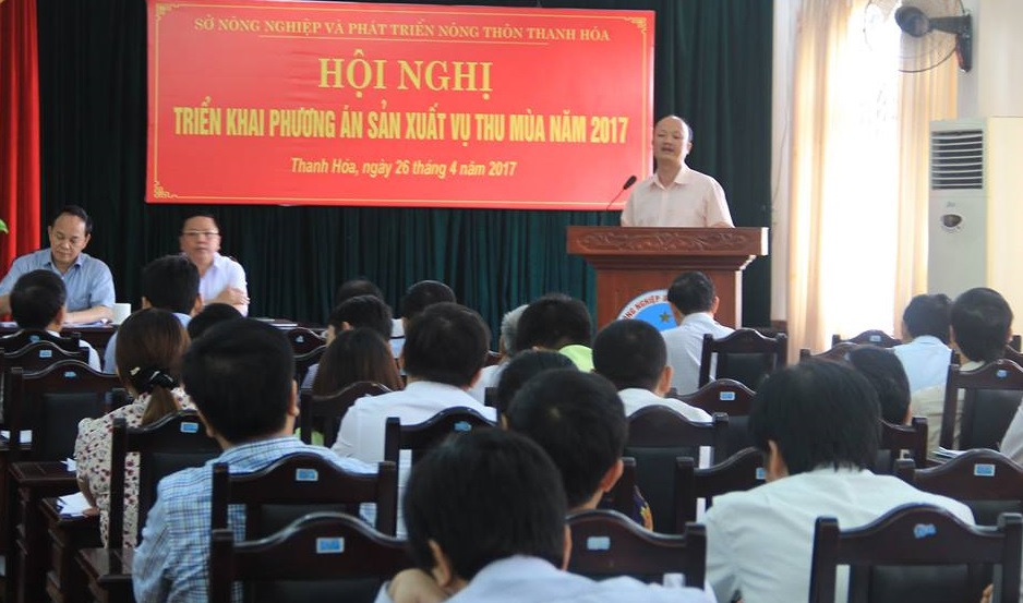 Hội nghị triển khai vụ thu mùa năm 2017